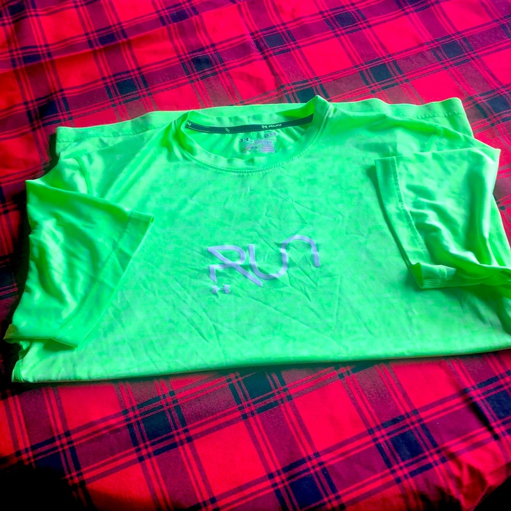 Large under Armour bright green